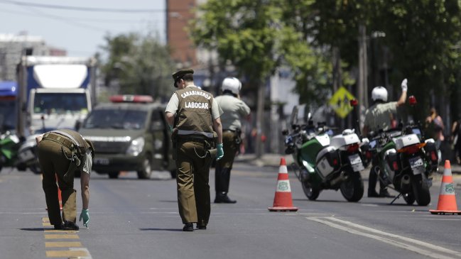 Carabineros detuvo a delincuente que cayó desde 15 metros de altura al intentar huir