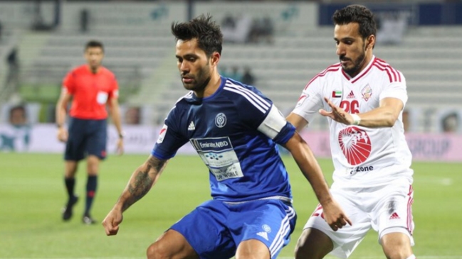 Equipo de Luis Jiménez empató como local en Emiratos Arabes
