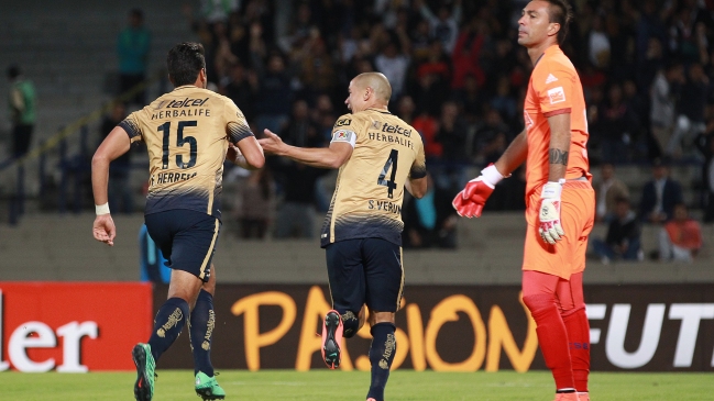 Pumas liquidó en la segunda etapa a Emelec por el Grupo 7