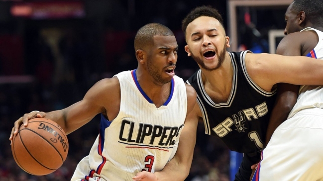 Clippers acabaron con la racha triunfal de los Spurs en la reanudación de la NBA