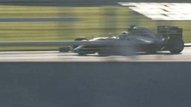 El nuevo Mercedes W07 completó sus primeras vueltas en Silverstone