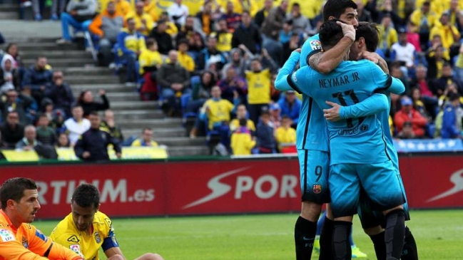 Claudio Bravo fue titular en ajustado triunfo de FC Barcelona ante Las Palmas