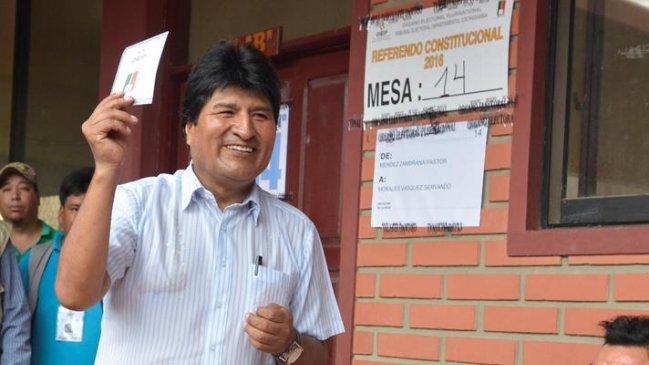 Oposición boliviana apuesta a triunfo del No que supere margen de fraudes