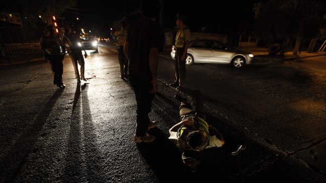 Carabinero fue atropellado en Puente Alto