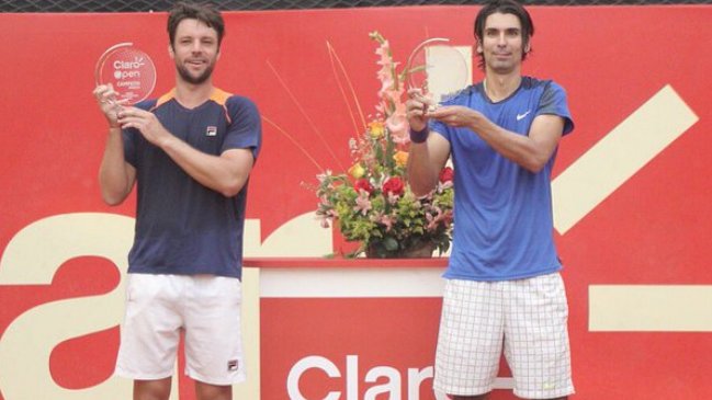Julio Peralta avanzó a cuartos de final en dobles del ATP de Sao Paulo