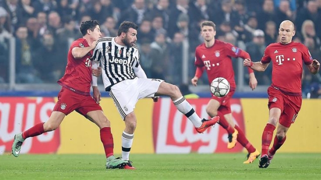 Bayern Munich salvó un empate en su visita a Juventus por la Champions