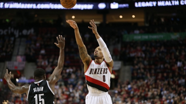 McCollum y Lillard lideraron victoria de los Blazers ante Brooklyn