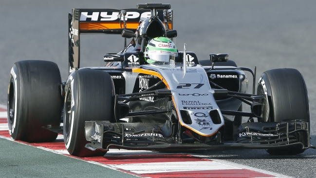 Nico Hulkenberg marcó el mejor registro matinal en tercera jornada en Montmeló