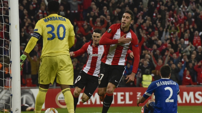 Athletic Bilbao eliminó a Olympique Marsella de la Europa League