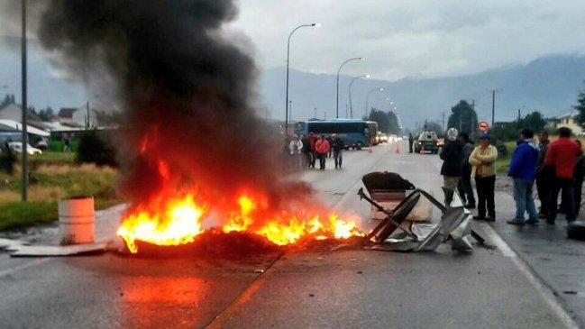 Pescadores artesanales protestan en Aysén por falta de acuerdos con el Gobierno