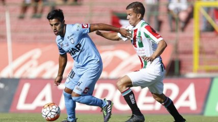 Palestino y Deportes Iquique animaron entretenido empate en La Cisterna