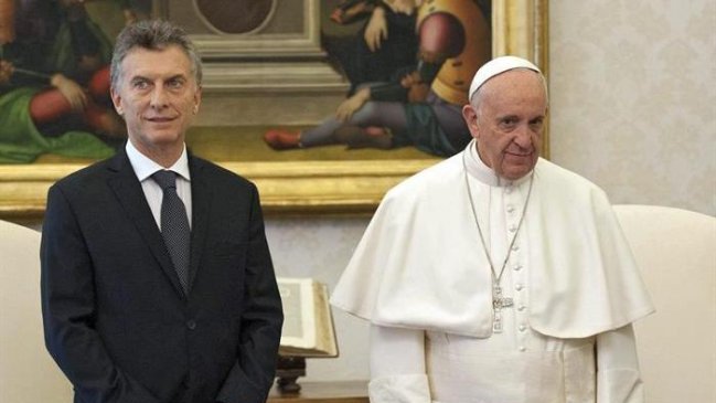 El papa se reunió en privado con Mauricio Macri en el Vaticano