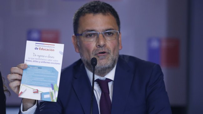 Superintendente de Educación desestimó 