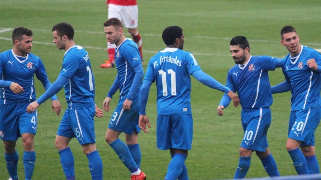 Junior Fernandes actuó en ajustada victoria de Dinamo Zagreb por la liga croata