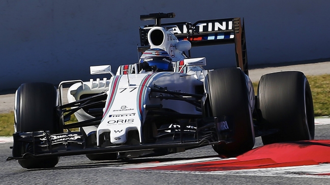 Valteri Bottas fue el más rápido este miércoles en Montmeló