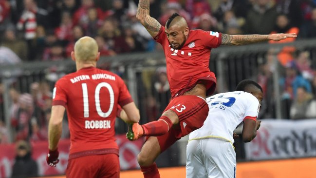 Arturo Vidal tras la caída ante Mainz: 