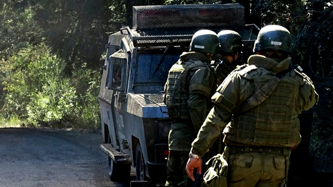 Carabineros apresó a dos comuneros mapuche tras tiroteo en Tirúa