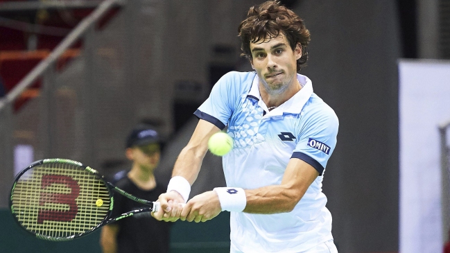 Guido Pella consiguió el primer punto para Argentina en duelo ante Polonia
