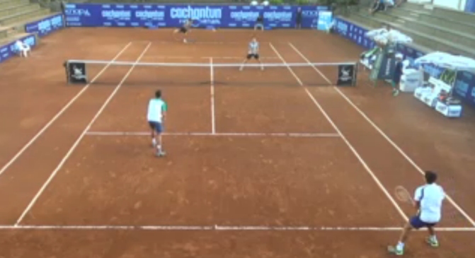 Tomás Barrios y Jorge Montero fueron eliminados en dobles del Challenger de Santiago