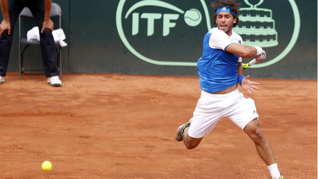 Gonzalo Lama avanzó con gran victoria a los octavos de final del Challenger de Santiago