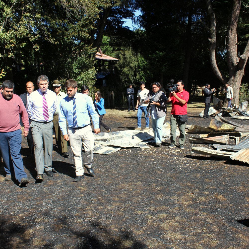 La Araucanía: Intendencia apoyará reconstrucción de santuario atacado