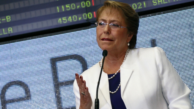 Bachelet: Trabajamos para hacer realidad la agenda de probidad y transparencia
