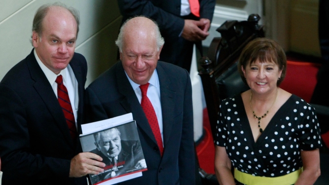 Ricardo Lagos destacó legado de Patricio Aylwin en presentación del libro