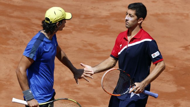 Julio Peralta y Hans Podlipnik llegaron a la final de dobles del Challenger de Santiago