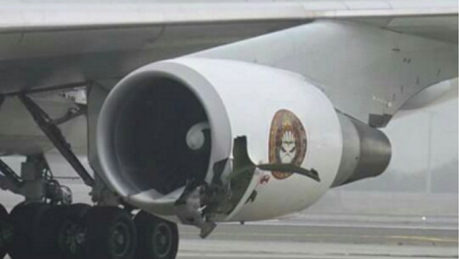 Avión de Iron Maiden sufre desperfecto previo a abandonar el país