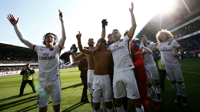 Paris Saint-Germain humilló al colista y conquistó el título en Francia a falta de ocho fechas