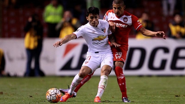 Edson Puch le dio el triunfo a LDU de Quito sobre Aucas