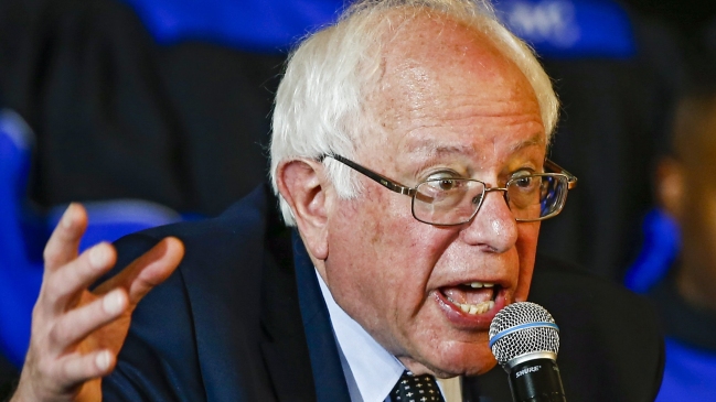 Bernie Sanders tildó a Donald Trump de 