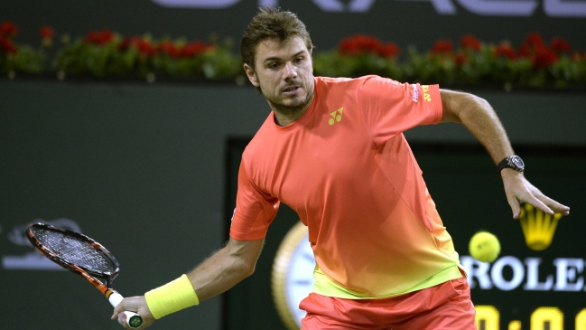 Stan Wawrinka clasificó a octavos de final en Indian Wells