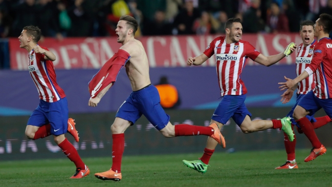 Atlético de Madrid clasificó a cuartos en dramática definición por penales