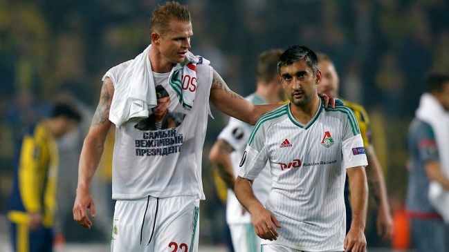 La UEFA multó con cinco mil euros a jugador ruso que mostró camiseta con imagen de Putin