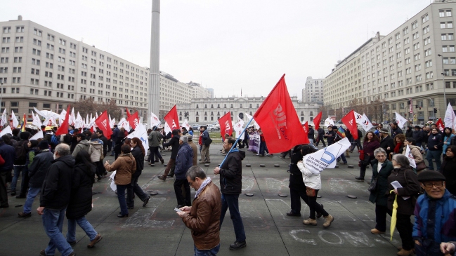 CUT solicitó cuatro marchas simultáneas para este martes en Santiago