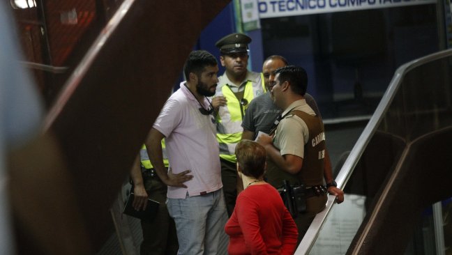 Carabineros investiga disparo a comerciante en el centro de Santiago