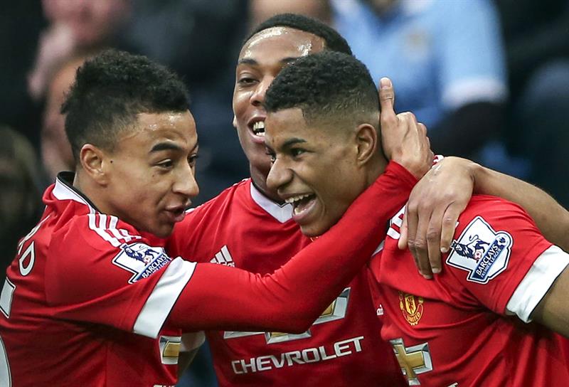 Manchester City cayó ajustadamente en el clásico ante Manchester United