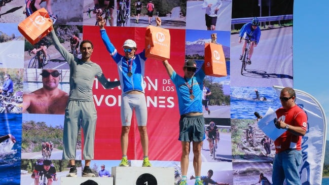 Argentino Francisco Moisés se adjudicó la primera edición del Triatlón de los Volcanes