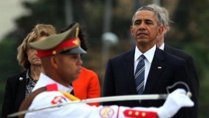   Barack Obama rindió homenaje a José Martí en la Plaza de la Revolución 