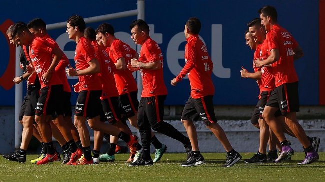 Selección chilena tendrá descanso y regresará a las prácticas este sábado