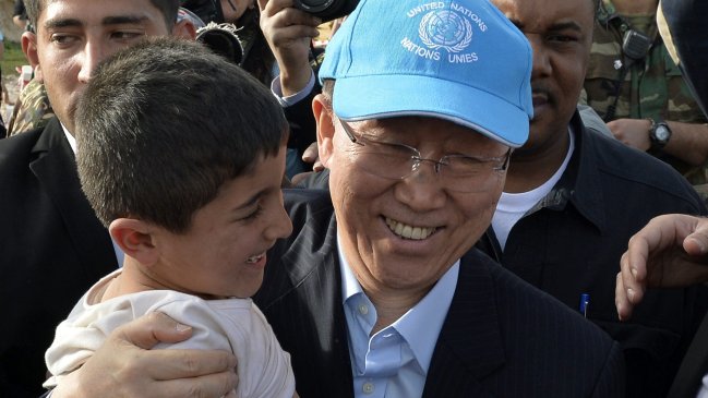Ban Ki-Moon visita Bagdad para tratar lucha antiterrorista