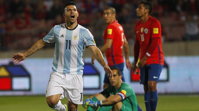 Sergio Agüero: Chile tiene un gran equipo para llegar tranquilamente al Mundial