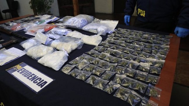 PDI detuvo a 15 personas por microtráfico en San Bernado