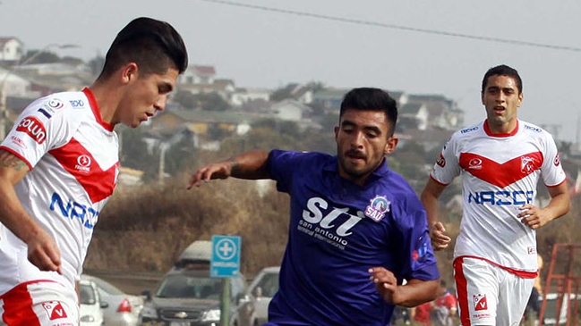 San Antonio Unido rescató un empate ante Trasandino y alcanzó por ahora a La Pintana
