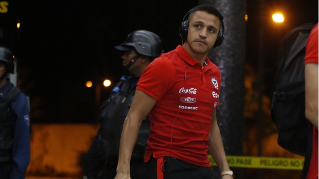 La selección chilena se instaló en Venezuela para su duelo de este martes