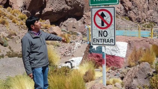Alcalde de Calama visitó el Silala