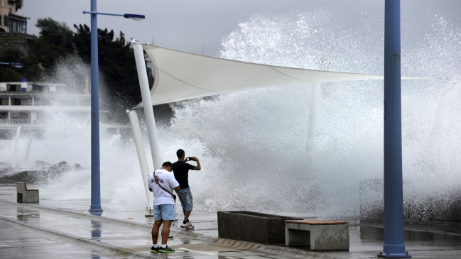 Marejadas en el borde costero del país se extenderán hasta el sábado