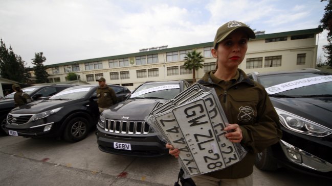Carabineros desarticuló banda que contrataba gente para hacer portonazos