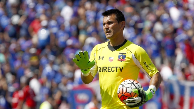 Justo Villar está en duda para el duelo entre Colo Colo y Huachipato